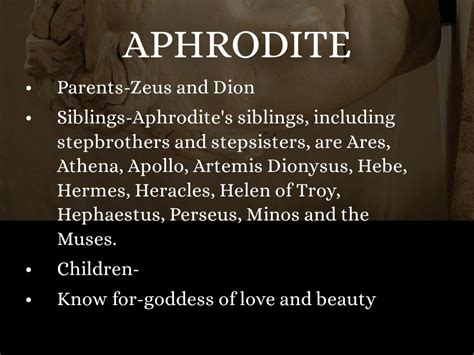 are ares and aphrodite siblings